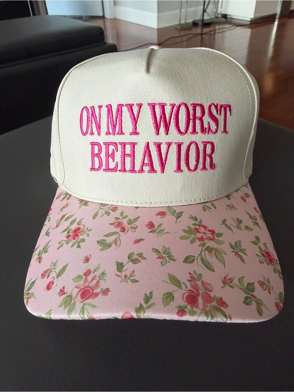 On My Worst Behavior Hat